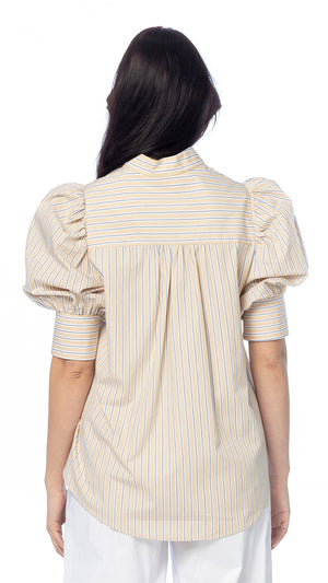 Camicia con Maniche a Palloncino
