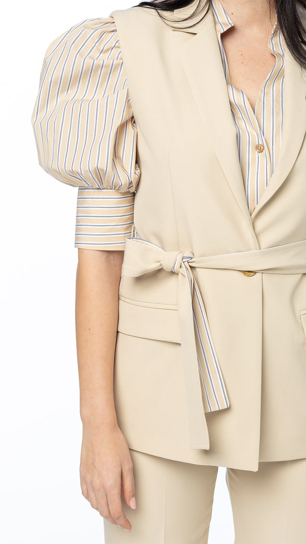 Camicia con Maniche a Palloncino