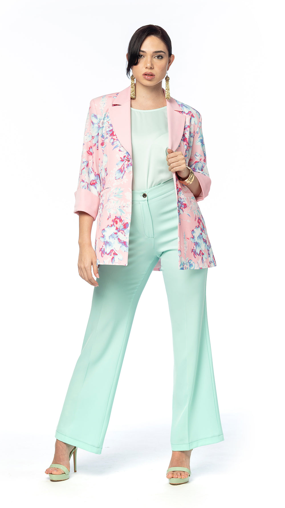 Pantalone Flare in Cady
