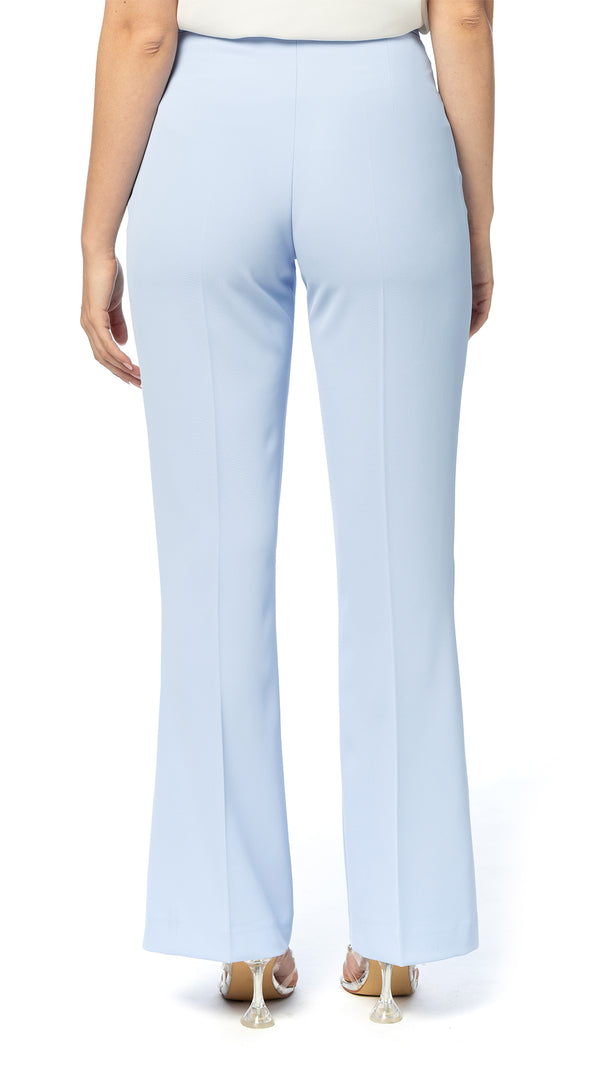 Pantalone a Zampa in Cady Fluido