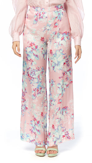 Pantalone Palazzo Fantasia Floreale