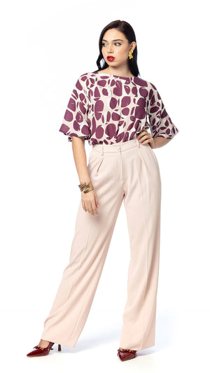 Pantalone Palazzo Con Pences