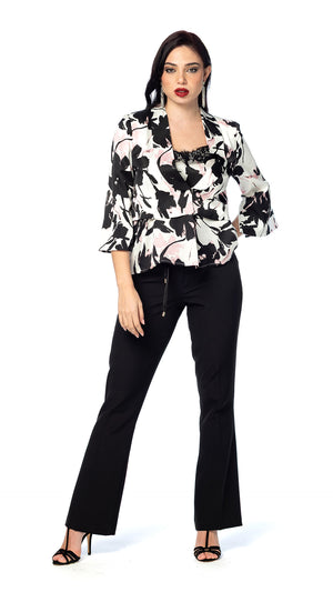 Pantalone a Zampa con Laccetto