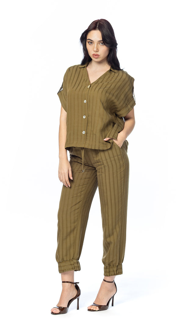 Pantalone Jogger in Lyocell